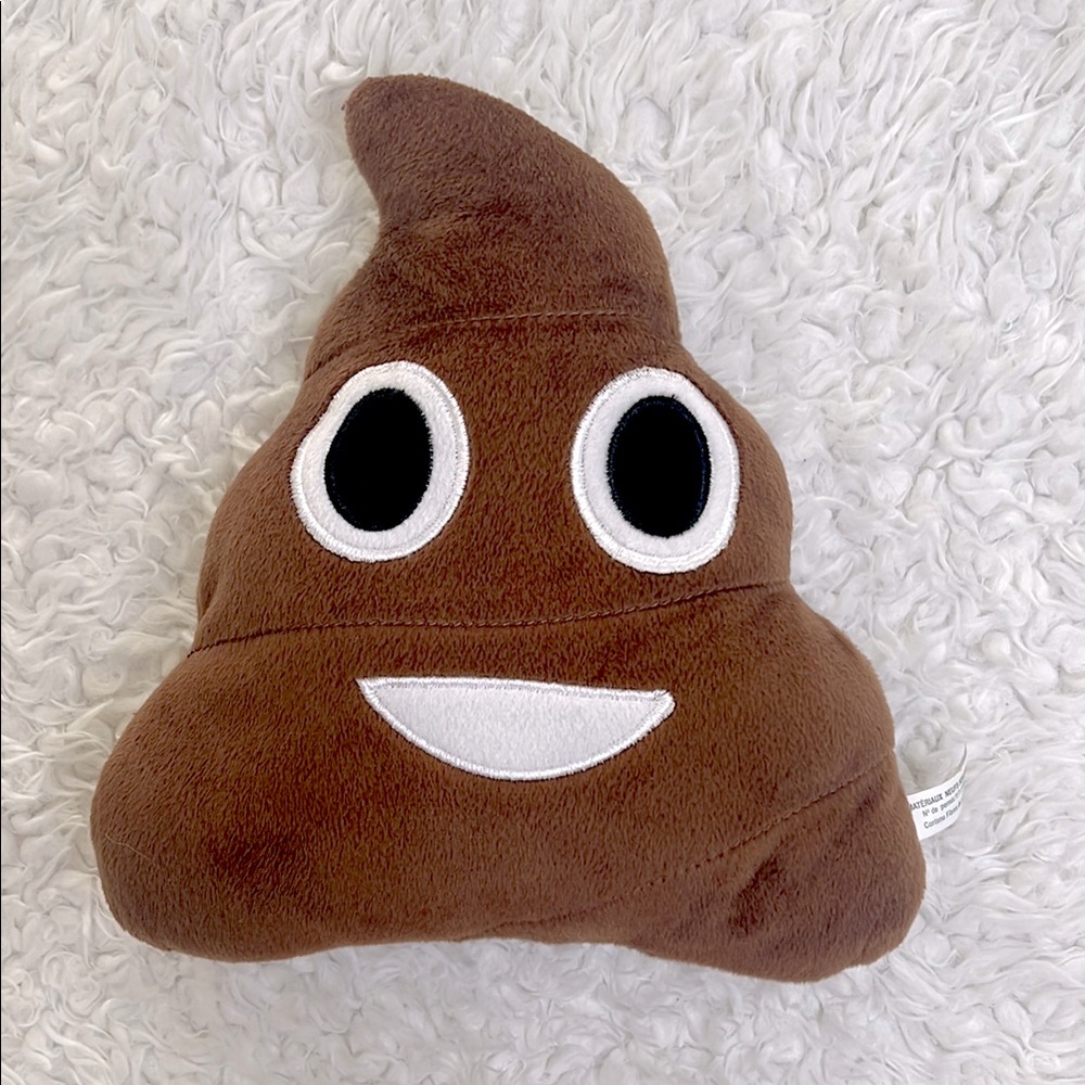 Poop Emoji Plush Pillow Kids Gift Funny Room Decor